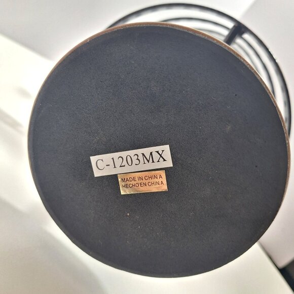 Bronze Bird Earring Holder Rotating Display 14" x 7" Raven Antique Look - Picture 14 of 15